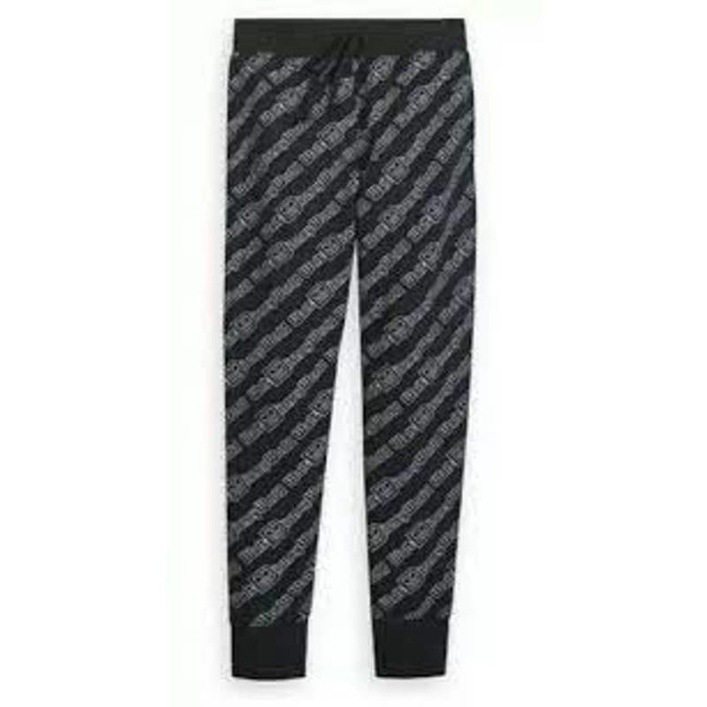 Walt Disney World Parks Black Retro Logo Sweatpants Jogger Pants Men's Size XXXL